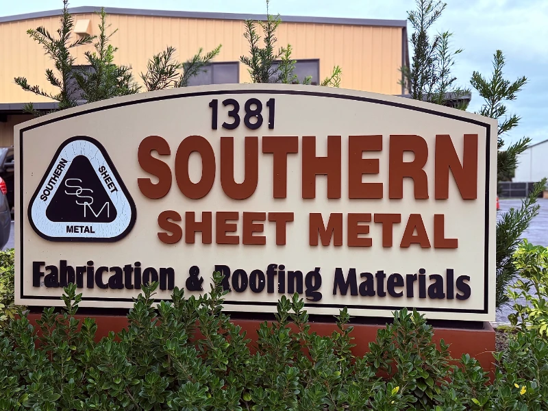About Southern Sheet Metal Fabrication and Roofing Materials South Florida