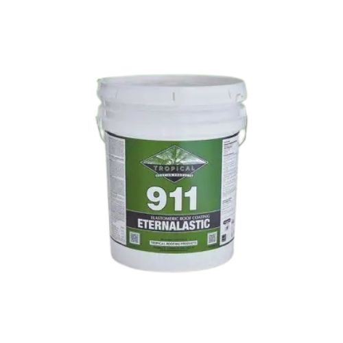 Tropical Roofing Products 911 Eternalastic elastomeric roof coating