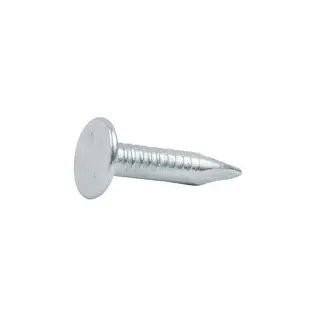 Galvanized roofing nail for roofing and construction applications