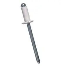 Blind pop rivet for sheet metal and roofing applications